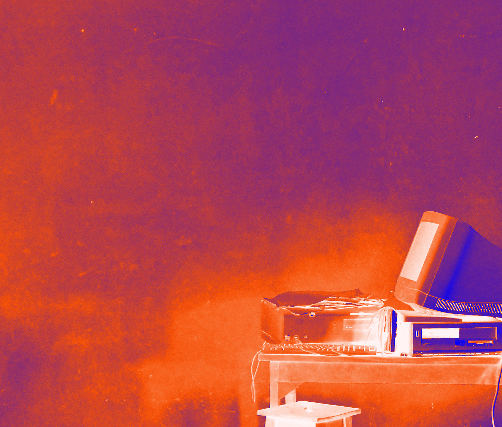 la machine dans le jardin